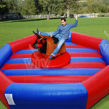 Rodeo Profiride - Tin Figure commercial mechanical rodeo attraction