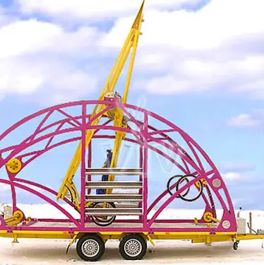Swing bike mechanical attraction product photo